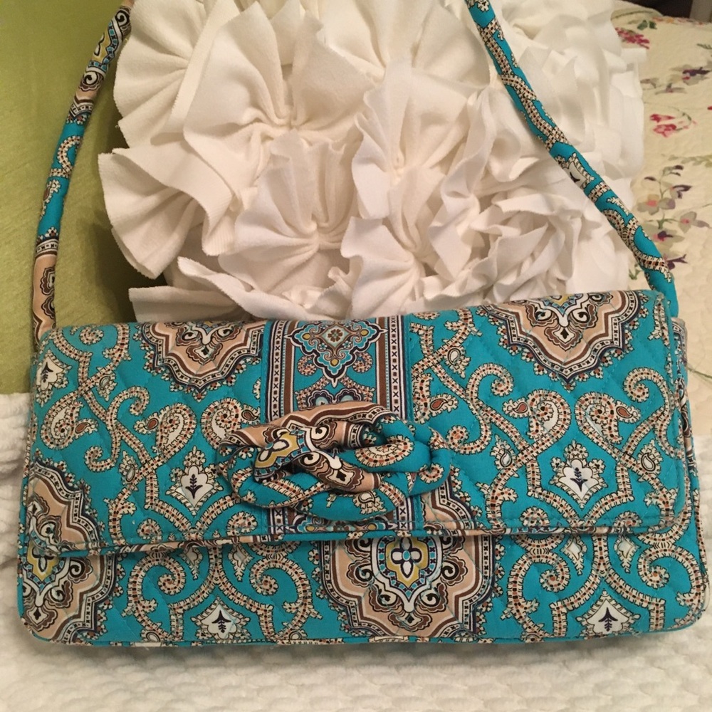 Vera Bradley Knot Just A Clutch Bag